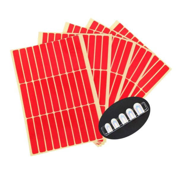 Cinta bifaz x 12 planchas - Roja