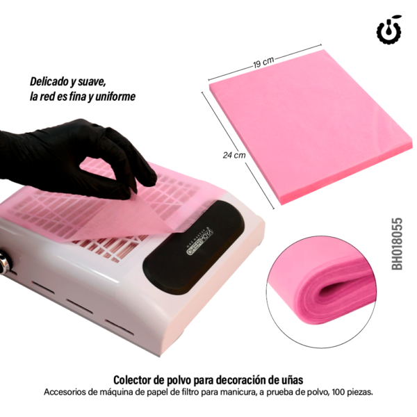 Filtro de algodón para extractor ROSA - Cherimoya