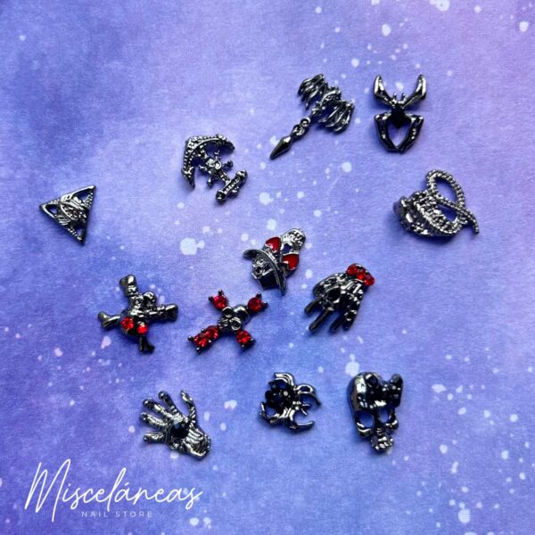 Dijes goticos en caja x 12 MOD. 2 - Magic Girl