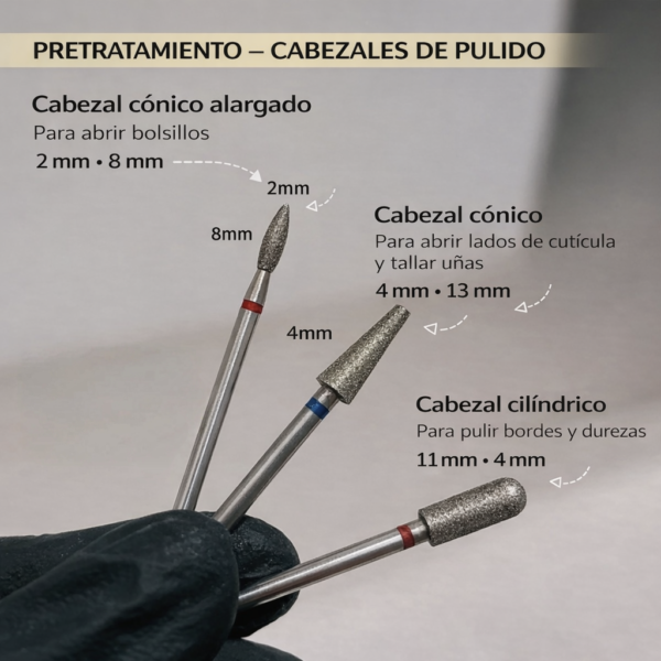 Kit de fresas x3 - Pedicura