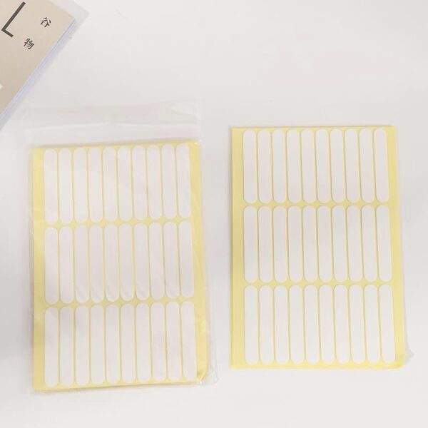 Cinta bifaz x 12 planchas - Blanca