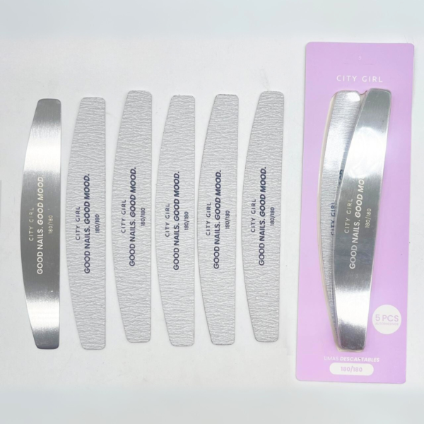 Lima metálica con repuestos 180/180 - City Girl