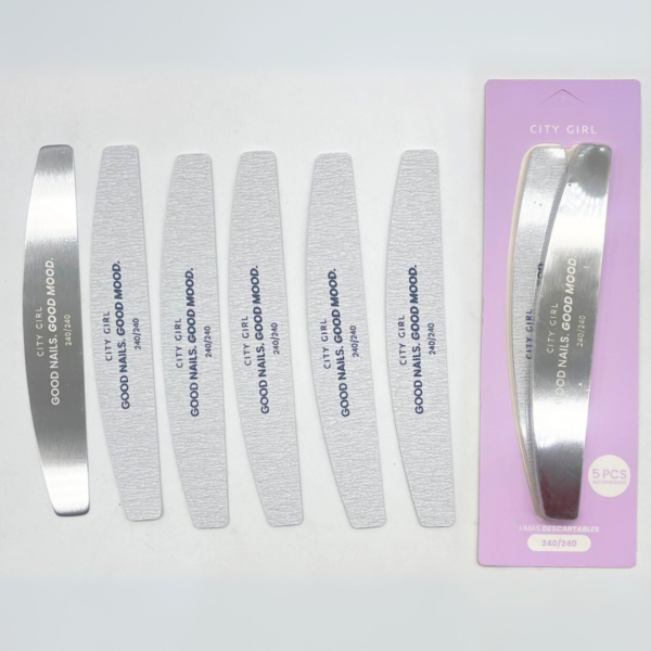 Lima metálica con repuestos 240/240 - City Girl