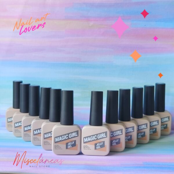 Esmaltes semipermanentes Jelly - Magic Girl