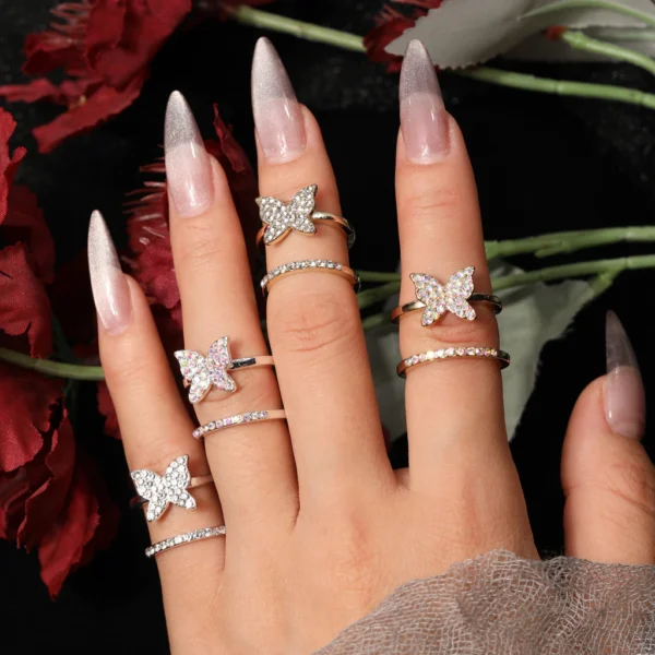 Anillo para foto Mod. 10 (Strass tornasol)
