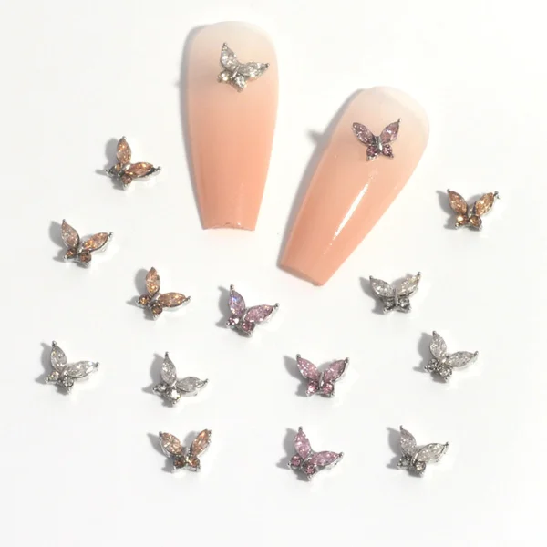 Dije mariposa mediana x 12 en caja - Magic Girl