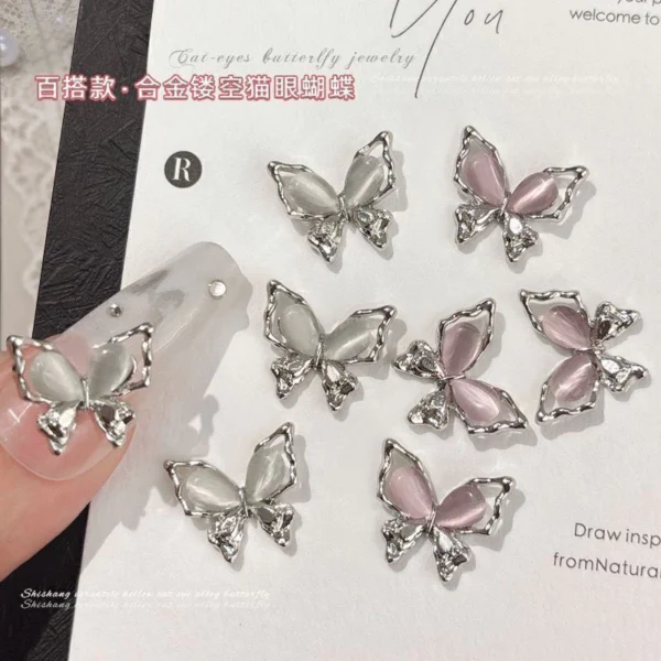 Dije mariposa grande x 12 en caja - Magic Girl