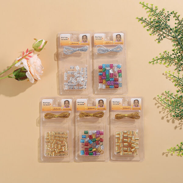 Anillos para trenzas + hilo decorativo