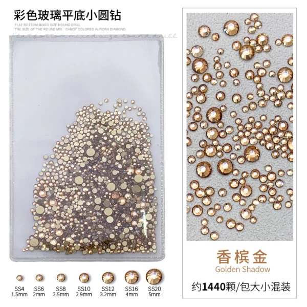 Strass Champagne en bolsita - Magic Girl