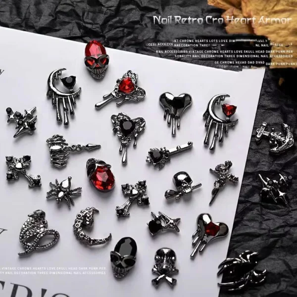 Dijes goticos en caja x 12 MOD. 2 - Magic Girl