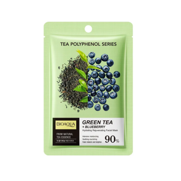 Mascarilla Bioaqua - Té verde y arándano