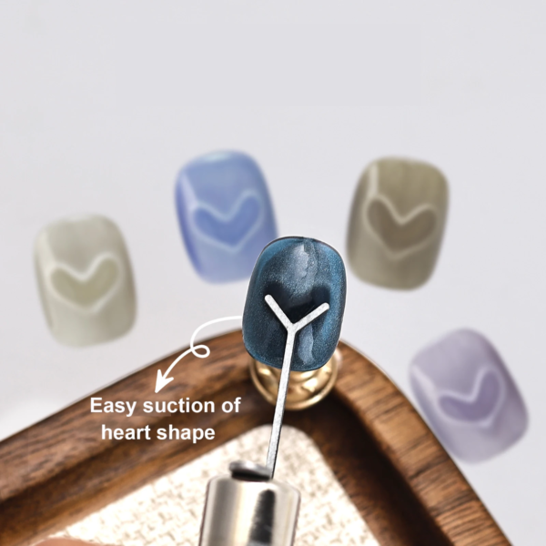 Herramienta para imán forma corazón