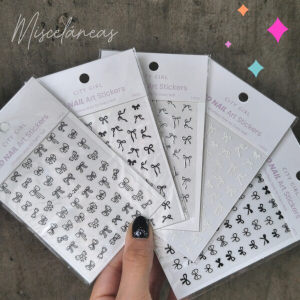 Stickers moño - City Girl