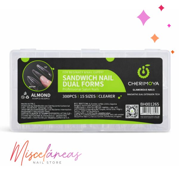 Cápsulas Sandwich Almendra - Cherimoya