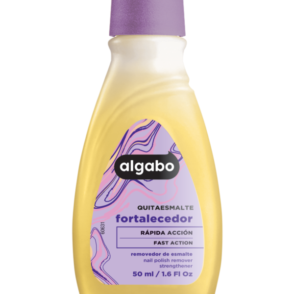 Quitaesmalte fortalecedor 50ml. - Algabo