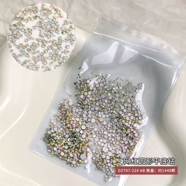 Strass Plata Tornasol en bolsita – Magic Girl