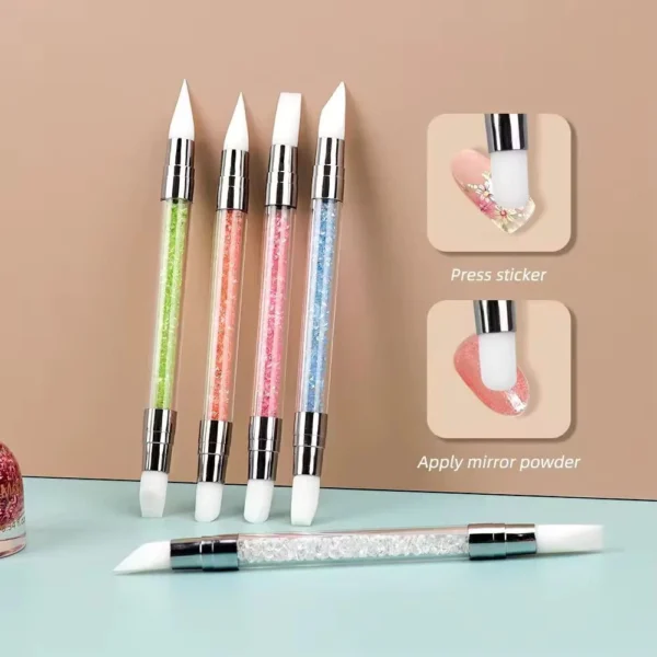 Pincel de silicona grande x 5 un - Magic Girl