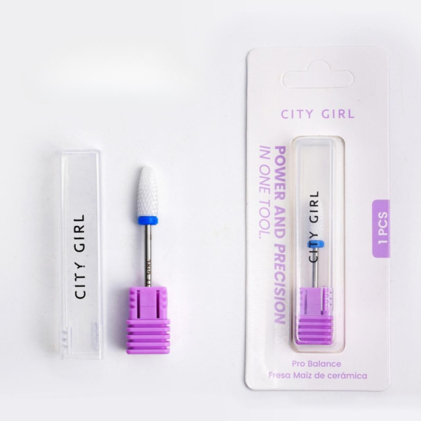 Fresa de cerámica cónica AZUL - City Girl