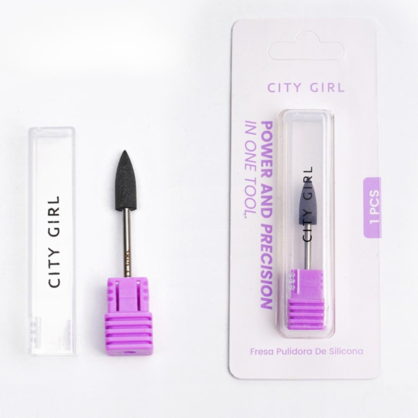 Fresa de Goma Cónica - City Girl