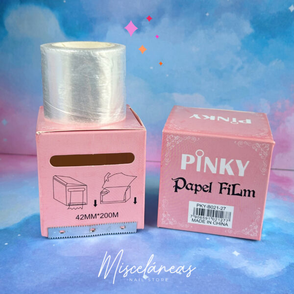 Rollo de papel film - Pinky