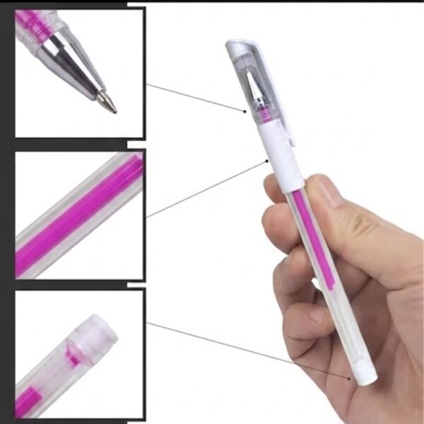 Lapicera de gel rosa