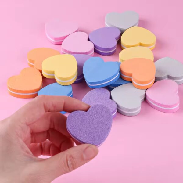 Mini sponge corazon x 50 un