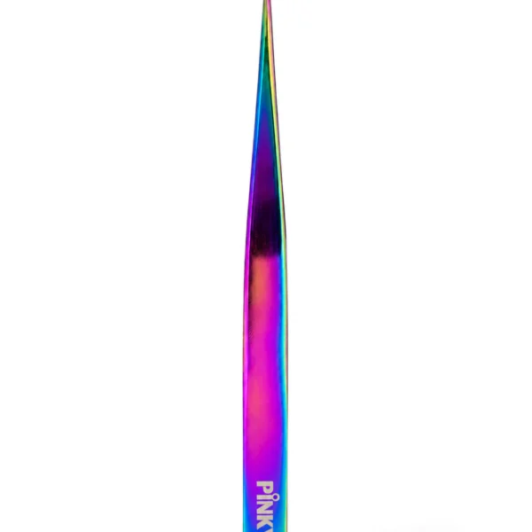 Pinza tornasol recta para pestañas – Pinky